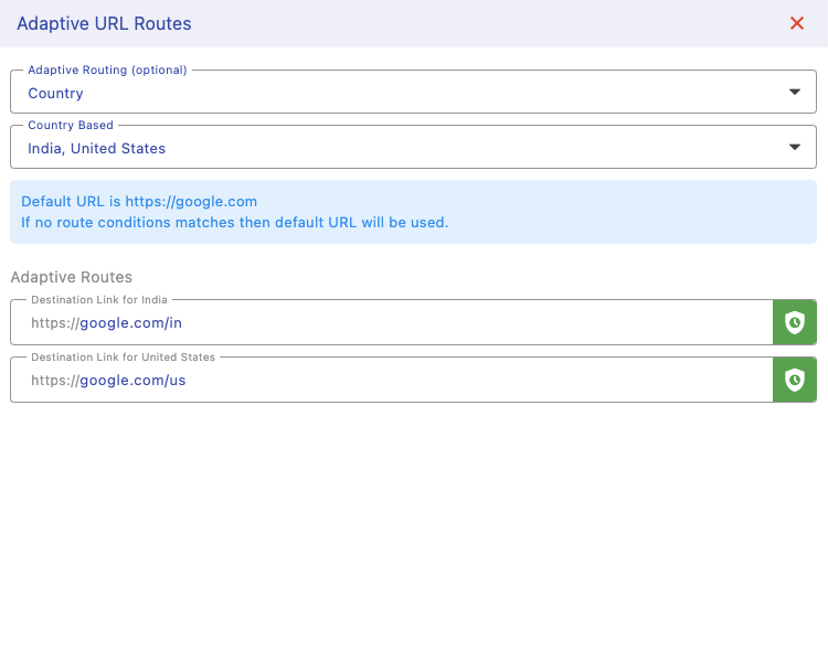 Adaptive routing system interface with dynamic traffic distribution rules